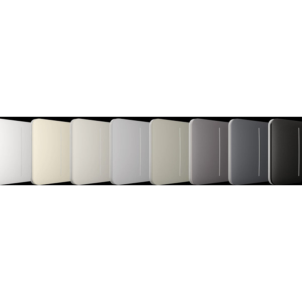 Кнопка бокова для двоклавішного вимикача Ajax SideButton 2-gang for LightSwitch Jeweler, grey (000029828)