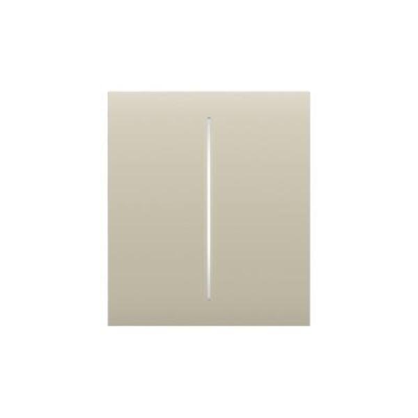 Кнопка центральна для двоклавішного вимикача Ajax CenterButton 2-gang for LightSwitch, Jeweler, ivory (000029836)