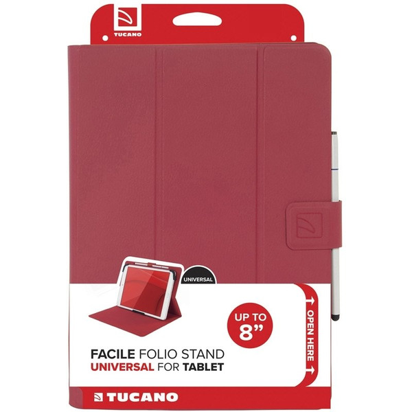 Tucano Чехол Facile Plus Universal для планшетов 7-8, красный