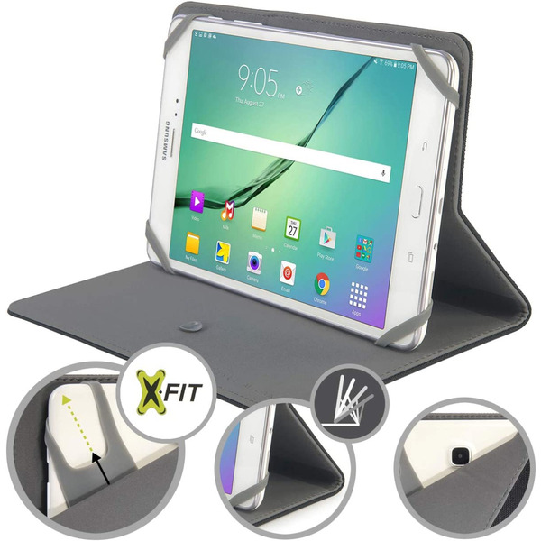 Tucano Чохол Vento Universal для планшетов 7-8", чорний