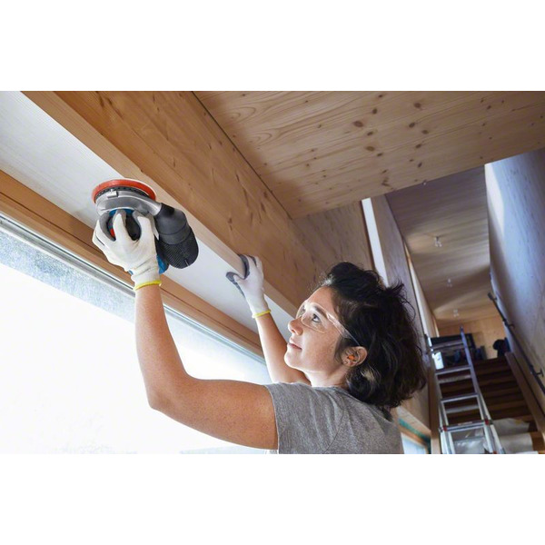 Шліфмашина ексцентрикова акумуляторна Bosch GEX 18V-125 (0.601.372.201)