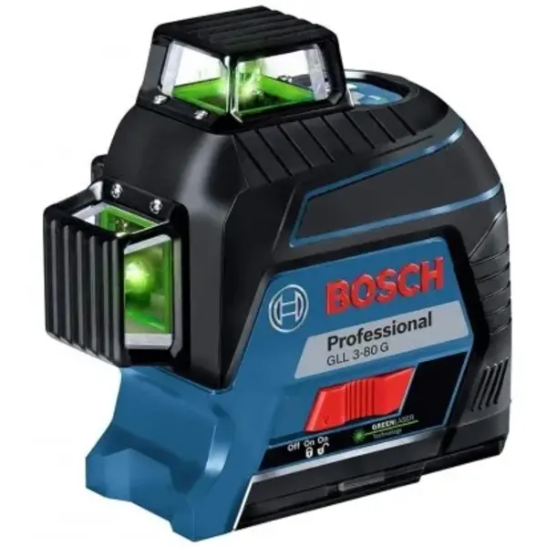 Нивелир лазерный Bosch GLL 3-80 G в кейсе (0.601.063.Y00)