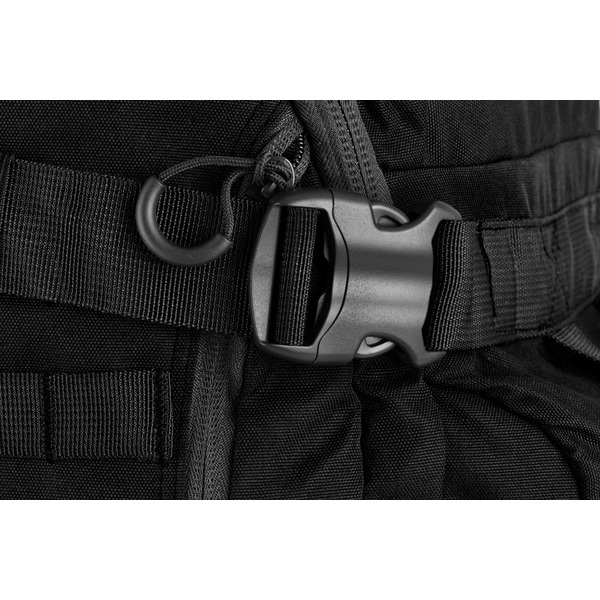 Тактична сумка-баул/рюкзак L, 2Е, чорна (2E-MILDUFBKP-L-BK)