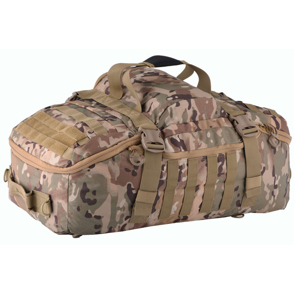 Тактична сумка-баул/рюкзак L, 2Е, камуфляж (2E-MILDUFBKP-L-MC)