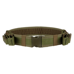 Тактичний ремінь з 2-ма кріпленнями, 2Е, зелений (2E-MILBELT-Y-OG)