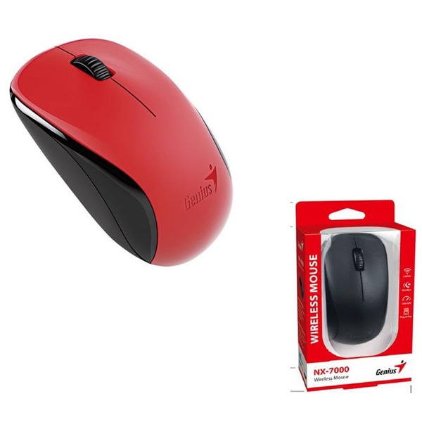 Миша Genius NX-7000 WL Red (31030027403)