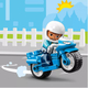LEGO Конструктор DUPLO Town Полицейский мотоцикл 10967