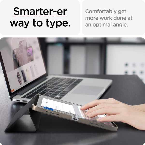 Чохол Spigen для Apple iPad 10.9 (2022) Smart Fold, Black (ACS05309)