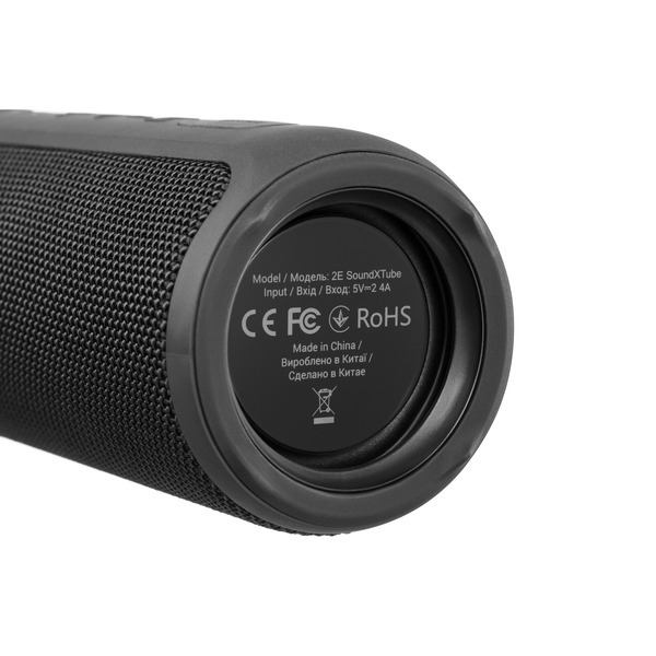 Портативная колонка 2E SoundXTube Black