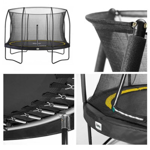 Батут Salta Comfort Edition круглий 396 см Black