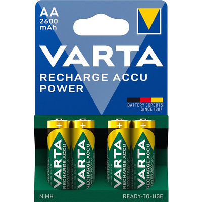 VARTA Аккумулятор NI-MH Power AA 2600 мАч, 4 шт.