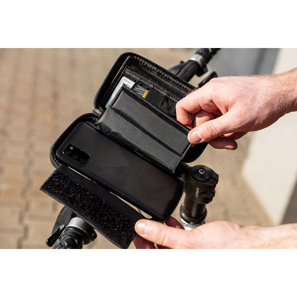 Сумка велосипедна Neo Tools із тримачем для смартфону, водонепроникна (91-001)