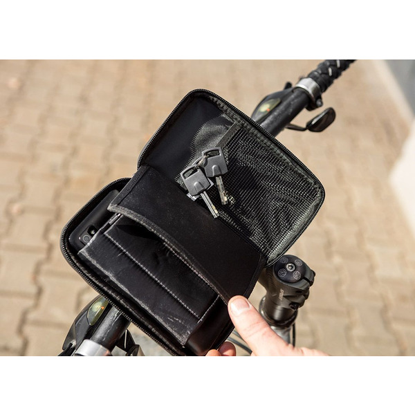 Сумка велосипедна Neo Tools із тримачем для смартфону, водонепроникна (91-001)