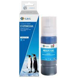 G&G Контейнер с чернилами для Epson L15150/15160 Cyan pigm