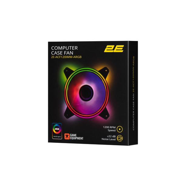 Вентилятор 2E GAMING AIR COOL INFINITY M (2E-ACF120IMW-ARGB)