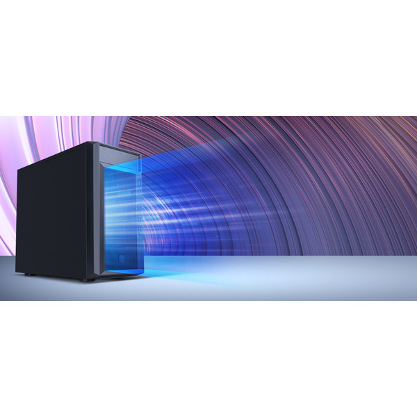 SilverStone Корпус FARA FA311-B, без БП, 2xUSB3.0, 1xUSB2.0, Steel Side Panel, mATX, Black