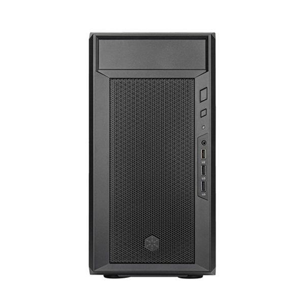 SilverStone Корпус FARA FA311-B, без БП, 2xUSB3.0, 1xUSB2.0, Steel Side Panel, mATX, Black