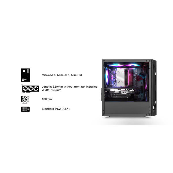 Корпус SilverStone FARA FAH1MB-PRO SST-FAH1MB-PRO