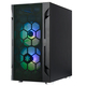 SilverStone Корпус FARA FAH1MB-PRO, без БП, 1xUSB3.0, 2xUSB2.0, 3x120mm ARGB fan, TG Side Panel, mATX, Black
