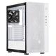 SilverStone Корпус FARA FAR1W-G-V2, без БП, 2xUSB3.0, 1xUSB2.0, 1x120mm Black fan, TG Side Panel, ATX, White