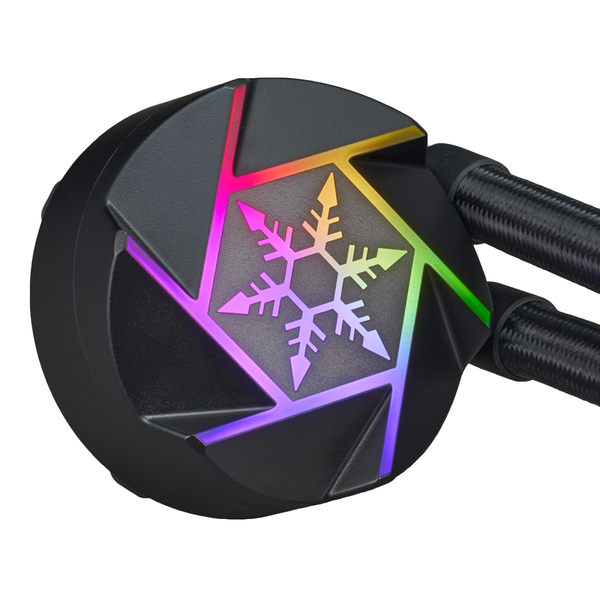 SilverStone Система жидкостного охлаждения Vida VD240-SLIM, LGA1700, 2066, 2011, 1200, 115x, AM5, AM4 TDP200W