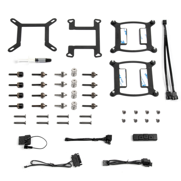 SilverStone Система жидкостного охлаждения Vida VD240-SLIM, LGA1700, 2066, 2011, 1200, 115x, AM5, AM4 TDP200W