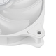 SilverStone Корпусный вентилятор Air Blazer 120RW-ARGB, 120mm, 2200rpm, 4pin PWM, 4-1 Pin ARGB (5V LED), 7.4-35.6dBa