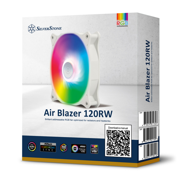 Вентилятор SilverStone Air Blazer 120RW-ARGB SST-AB120RW-ARGB