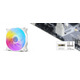 SilverStone Корпусный вентилятор Air Blazer 120RW-ARGB, 120mm, 2200rpm, 4pin PWM, 4-1 Pin ARGB (5V LED), 7.4-35.6dBa