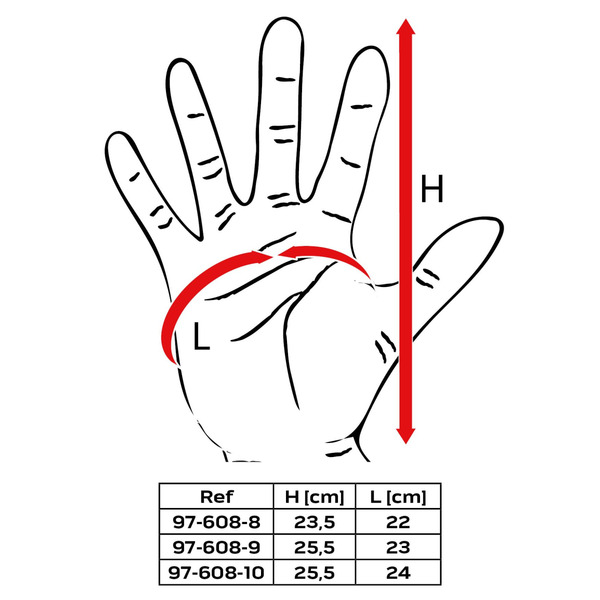 Рукавички тактичні Neo Tools, 100% поліестер та синтетична шкіра, р.10, оливковий (97-608-10)