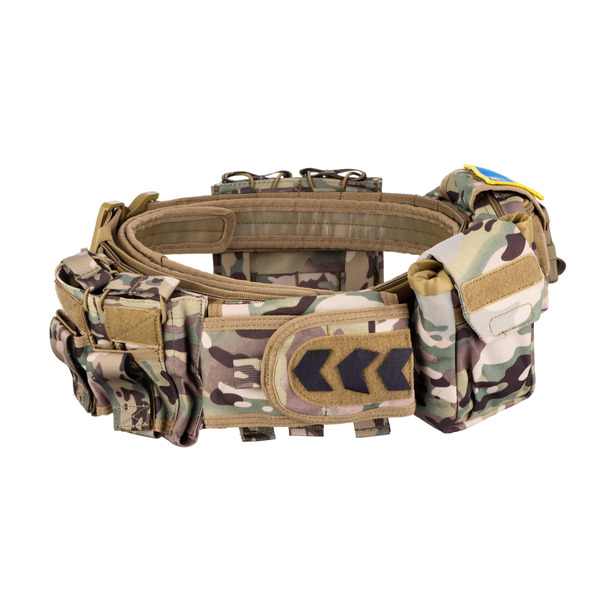 2E Tactical Тактический ремень с 5-ю подсумками, камуфляж