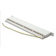 Патч-панель DIGITUS 19" 0.5U, 24 порти, Cat.6 STP у зборі, RAL 7035 (DN-91624S-SL-SH-G)