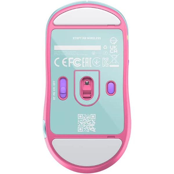 Cherry Xtrfy Мышь M8 WIRELESS Frosty Mint