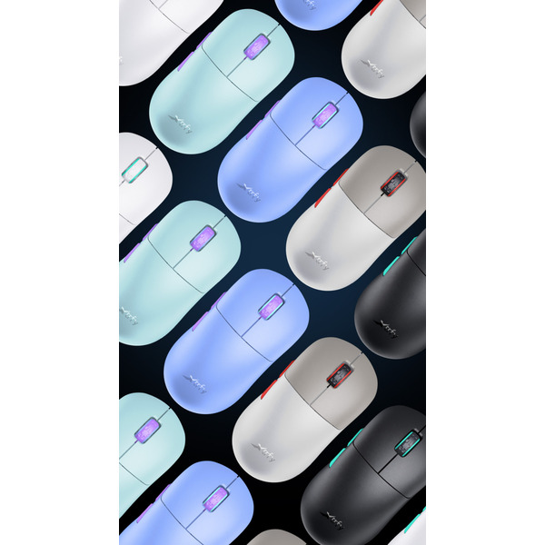 Cherry Xtrfy Мышь M8 WIRELESS Frosty Purple