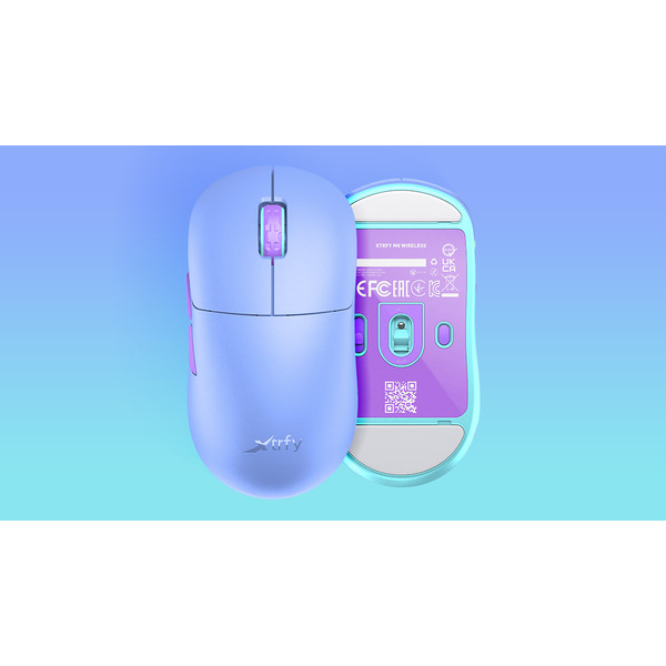 Cherry Xtrfy Мышь M8 WIRELESS Frosty Purple