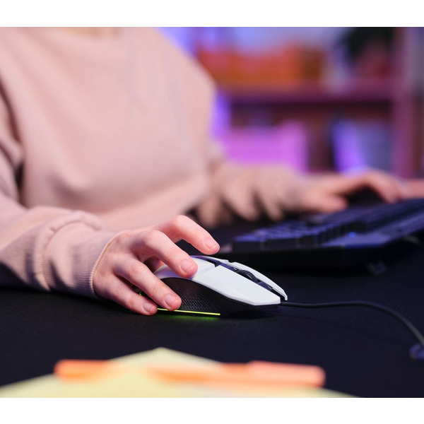 Миша Trust GXT 109 FELOX RGB White 25066_TRUST