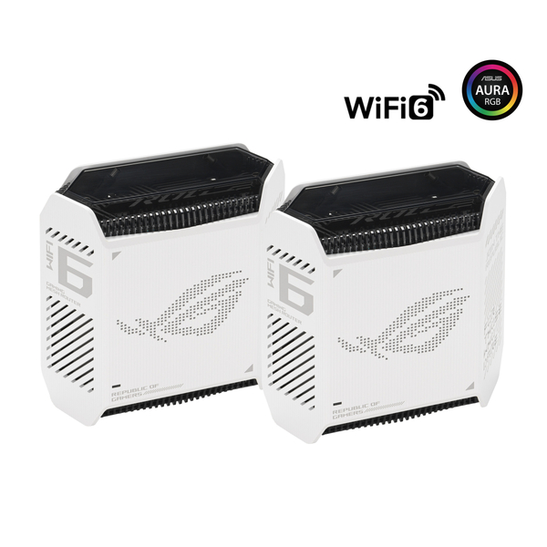 Wi-Fi Mesh система Asus ROG Rapture GT6 2pk White (90IG07F0-MU9A40)