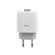 Мережевий Зарядний Пристрій Hoco C73A, Cable Lightning, 2.4A, White