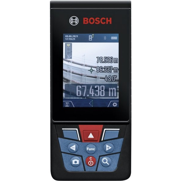 Bosch Дальномер лазерный Professional GLM 150-27 C, ±1.5 мм, 0.08–150м, 0-360°, чехол, 0.21кг