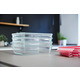 Форма універсальная з кришкою Tefal MASTERSEAL GLASS 800 мл, скло (N1041410)