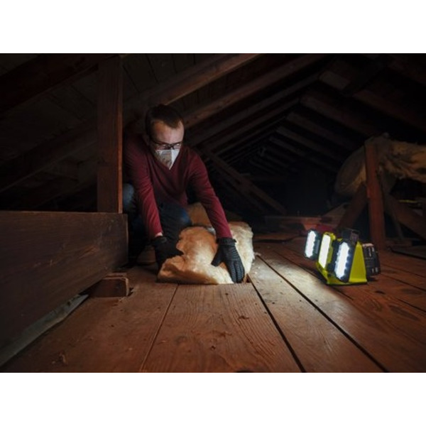 Світильник Ryobi RLPH18-0 ONE+ Hybrid, 18В, (без АКБ и ЗУ) (5133005397)