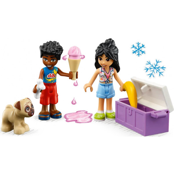 Блоковий конструктор LEGO Friends Розваги на пляжному кабріолеті (41725)