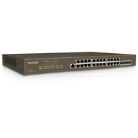 Коммутатор TENDA TEG5328F 24xGE, 4xSFP L3, Управляемій