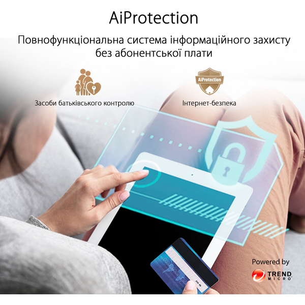 Бездротовий маршрутизатор (роутер) ASUS ZenWiFi XD4 Plus 1pk Black 90IG07M0-MO3C10