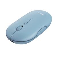 Trust Мышь Puck Rechargeable Ultra-Thin BT WL Silent Blue