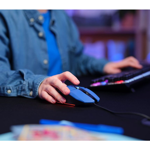 Миша Trust GXT 109 FELOX RGB Blue 25067_TRUST