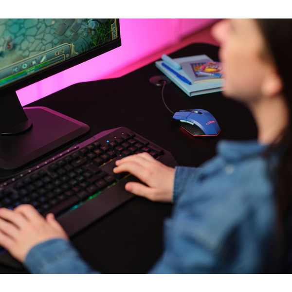 Миша Trust GXT 109 FELOX RGB Blue 25067_TRUST