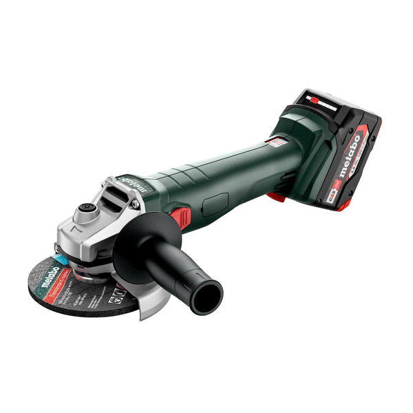 Aкумуляторна кутова шліфувальна машина Metabo W 18 L 9-125