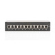 Digitus Патч-панель Desktop, 12 портов, 6A STP в сборе, RAL 9005