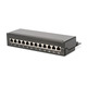 Digitus Патч-панель Desktop, 12 портов, 6A STP в сборе, RAL 9005